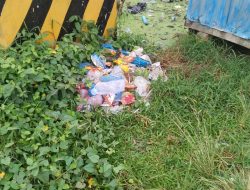 Sampah Bertumpuk di Wilayah Kecamatan Talawi.Kabit LH di Duga Kurang Kebijakan Dalam Pengelolaan Sampah.