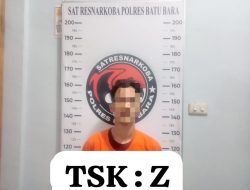 Sat Reskrim Narkoba Polres Batu Bara Ungkap Kasus Narkoba Jenes Shabu-Shabu.