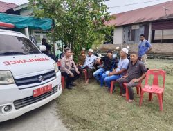 Kapolsek Labuhan Ruku Giat Melaksanakan Cooling System di Widya Hukum Polsek Labuhan Ruku Polres Batu Bara.