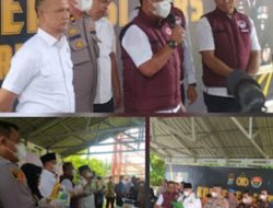 Berantas Narkoba, Bupati Batu Bara Bersama Polres Musnahkan Barang Bukti Narkoba Jenis Shabu-Shabu.