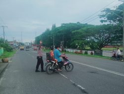 Dedikasi AIPDA Rolan Manik Strong Point Simpang Bahjambi, Polres Simalungun Untuk masyarakat  