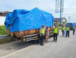 Polres Simalungun Laksanakan Sosialisasi,”Terkait Over Dimensi Dan Over Load,”