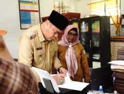 Kunjungi SDN 08 Pematang Rambai, Wakil Bupati Batu Bara Gerak Cepat Turunkan Bantuan