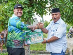 Jelang Idul Adha, Bupati Batu Bara Serahkan Hewan Qurban
