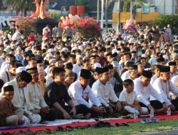 Polresta Cilacap Kerahkan Ratusan Personel Amankan Sholat Idul Adha 1446 H di Seluruh Wilayah