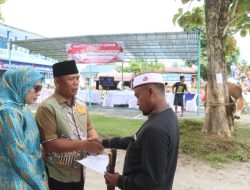 Polres Simalungun Sembelih 17 Hewan Kurban, Wujudkan Polri Presisi yang Peduli.