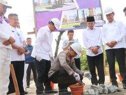 Polsek Sepatan Segera Miliki Gedung Baru, Kapolres dan Bupati Tangerang Lakukan Peletakan Batu Pertama