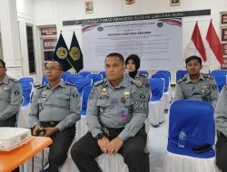 Evaluasi Kinerja, Lapas Labuhan Ruku Ikuti Rapat Anev Bersama Dirjen Pemasyarakatan Secara Virtual