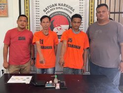Polsek Perdagangan Amankan Dua Tersangka Penyalahgunaan Narkoba.