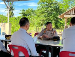 Kalapas Labuhan Ruku Sambangi Polsek, Tingkatkan Sinergitas Keamanan Lapas