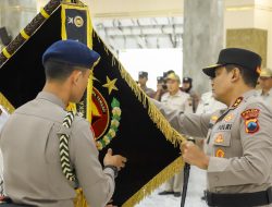 Polda Jateng Gelar Upacara Pencucian Pataka “Maneka Tunggal Dharma”, Maknai Semangat Pengabdian Jelang Hari Bhayangkara ke-79