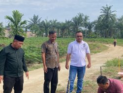 DISNAKER PERINDAG Batu Bara Lakukan Peletakan Batu Pertama Pembangunan Perluasan Gedung Klas LPK KOJEMA.