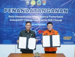 Antisipasi Bencana, Pemkab Cilacap Teken MoU dengan Basarnas