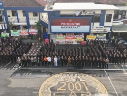 Polresta Cilacap Gelar Upacara Peringatan Hari Bhayangkara ke-79