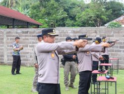Polresta Cilacap Gelar Latihan Menembak Senjata Api Organik untuk Tingkatkan Kemampuan Personel
