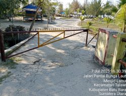 GWI Gabungnya Wartawan Indonesia Soroti CV. Obor Pasang Portal Di Kawasan Objek Wisata Pantai Bali, Pedagang Menjerit