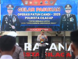 Polresta Cilacap Gelar Apel Operasi Patuh Candi 2025, Fokus Tertibkan Pelanggar Lalu Lintas