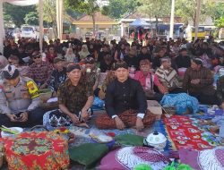 Unik Tradisi Memetri Bumi di Pesanggrahan Cilacap, Warga Kompak Kenakkan Adat Jawa dan Bawa Tenong saat Syukuran