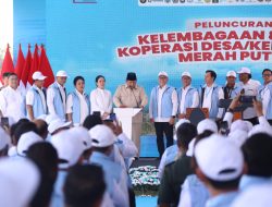 Mendagri Dampingi Presiden Prabowo Luncurkan Kelembagaan 80.000 Kopdeskel Merah Putih*