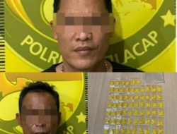 Polresta Cilacap Tangkap Dua Pengedar Obat Berbahaya di Donan, di Nilai Ratusan Butir di Edarkan