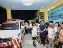 Bupati dan Wabup Batu Bara Lepas Pemulangan Mahasiswa KKN Meninggal Dunia*