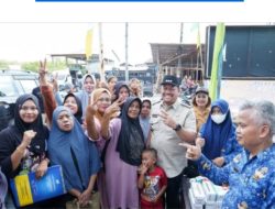 Kehadiran Bupati Batu Bara Bersama Bapenda Berkunjung di Kecamatan Nibung Hangus.Masyrakat antusias