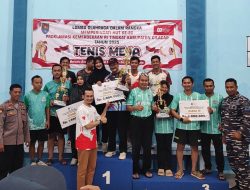 Lomba Tenis Meja Antar OPD Meriahkan HUT RI ke-80 di Cilacap Sukses Digelar, Ini Pemenangnya