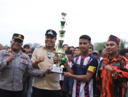 Tutup Turnamen Sepakbola, Wabup Batu Bara Apresiasi Pemuda Pancasila dan Pecinta Sepakbola*