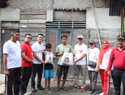 Wujudkan Kemerdekaan Bersama Masyarakat, Lapas Labuhan Ruku Turun Langsung Bagikan Sembako