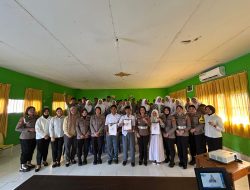 Polwan Ajak Pelajar “Bangkit dan Bersuara” di Hari Jadi ke-77