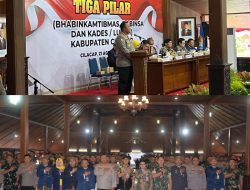 Kapolresta Cilacap Tekankan Soliditas 3 Pilar Demi Kondusivitas dan Kemajuan Daerah*