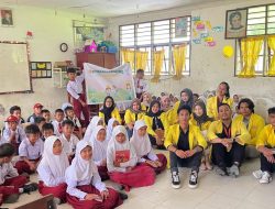Mahasiswa KKN FH UNA Adakan Sosialisasi Pencegahan Bullying di SD Negeri 015912 Desa Sei Lunang