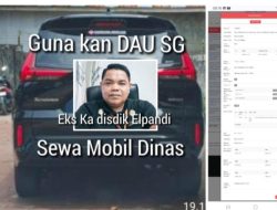 di Duga Pejabat Disdik Batu Bara Gunakan DAU SG Sewa Mobil Dinas Plat Hitam 268 juta?*