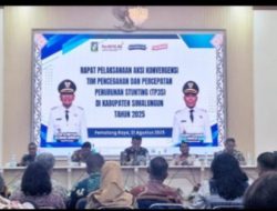 Targetkan Prevalensi Stunting 14%, Pemkab Simalungun Gelar Rapat Aksi Konvergensi TP3S
