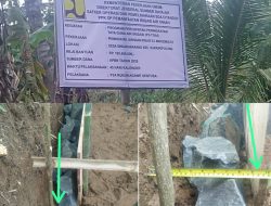 Lagi-lagi Pekerjaan P3-TGAI BBWS Citanduy Diduga Dikerjakan Tidak Sesuai Dengan Bistek