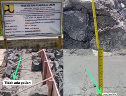 Pekerjaan Peningkatan Jaringan Irigasi Permukaan Desa Bangunreja Menuai Sorotan