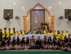 KKN di Desa Mangke Baru Remaja Masjid Gelar Memperingati Maulid Nabi Besar WAs 1447 H.