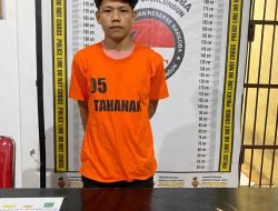 Polsek Tanah Jawa Berhasil Ringkus Pengedar Shabu Dan di Sita 6 Paket Narkotika dan Sepeda Motor