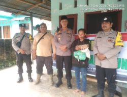 Kapolsek Tanah Jawa Wujudkan “Polri untuk Rakyat” Melalui Program Jumat Berkah di Nagori Bahalat Bayu