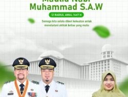 Badan Pendapatan Daerah(Bapenda)Batu Bara Memperingati Maulid Nabi Besar Muhammad SAW.