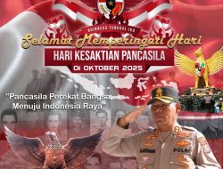 Dihari Kesaktian Pancasila 2025 ,Kapolres Simalungun Ajak Masyarakat Jaga Persatuan.