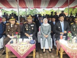 Kapolres Simalungun Dampingi Kapolda Sumut Hadiri Upacara Hari Kesaktian Pancasila Di Tugu Letda Sujono