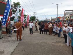 Aib Pangulu Terungkap, Warga Tanjung Saribu Adakan Aksi.Advokat Gokma Sagala: “Kami Bela Rakyat Tertindas!”