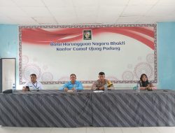 Bhabinkamtibmas Polsek Bosar Maligas Hadiri Rakor PKH, Tekankan Pentingnya Data Penerima Bansos Tepat Sasaran