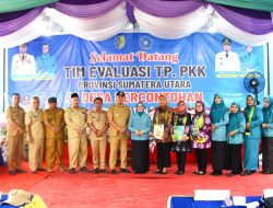 Wakil Bupati Batu Bara Apresiasi PKK Mekar Baru, Desa Percontohan UP2K Berbasis Tanaman TeLor