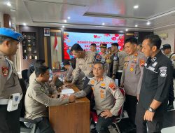 Wujud Kepedulian Polri untuk Masyarakat, Polresta Cilacap Gelar Donor Darah di HUT Humas ke-74*