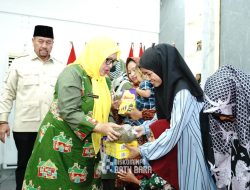 Bupati Batu Bara Beri Dukungan Langsung untuk Anak Stunting Lewat Pemberian Makanan Tambahan