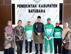 Atlet POPNAS Batu Bara Siap Berjuang, Wabup Batu Bara Berikan Dukungan*
