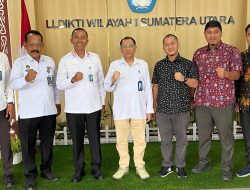 Lapas Labuhan Ruku dan UMMAS Lakukan Audiensi ke LLDikti Sumut Bahas Program Kuliah bagi Warga Binaan.