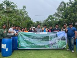 Tingkatkan Kapasitas Petani Inalum Hadirkan Metode Tani Nusantara di Desa Toba Sionggang.